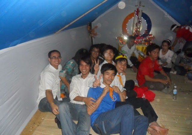 Hình ảnh lễ truyền thống sinh viên công giáo tổng giáo phận Hà Nội năm 2010