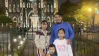 Hình ảnh thăm quan Hà Nội cùng Chị Tuyết và các cháu